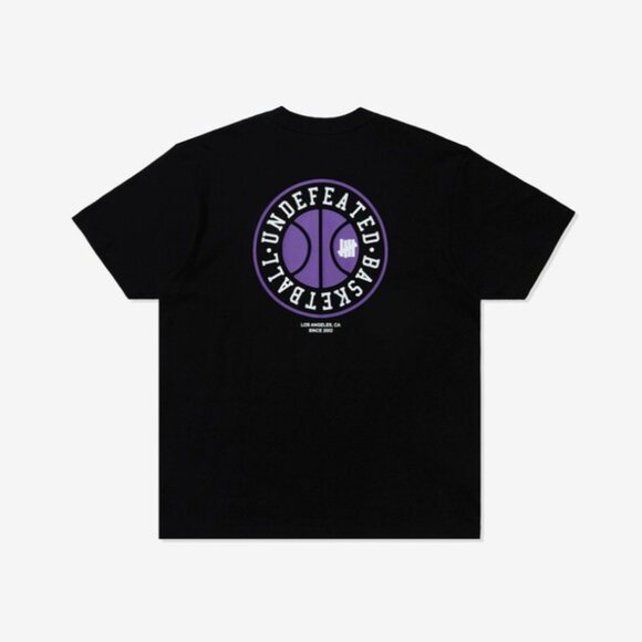 Undefeated Black Simple Print T-Shirt - Picture 2 of 7
